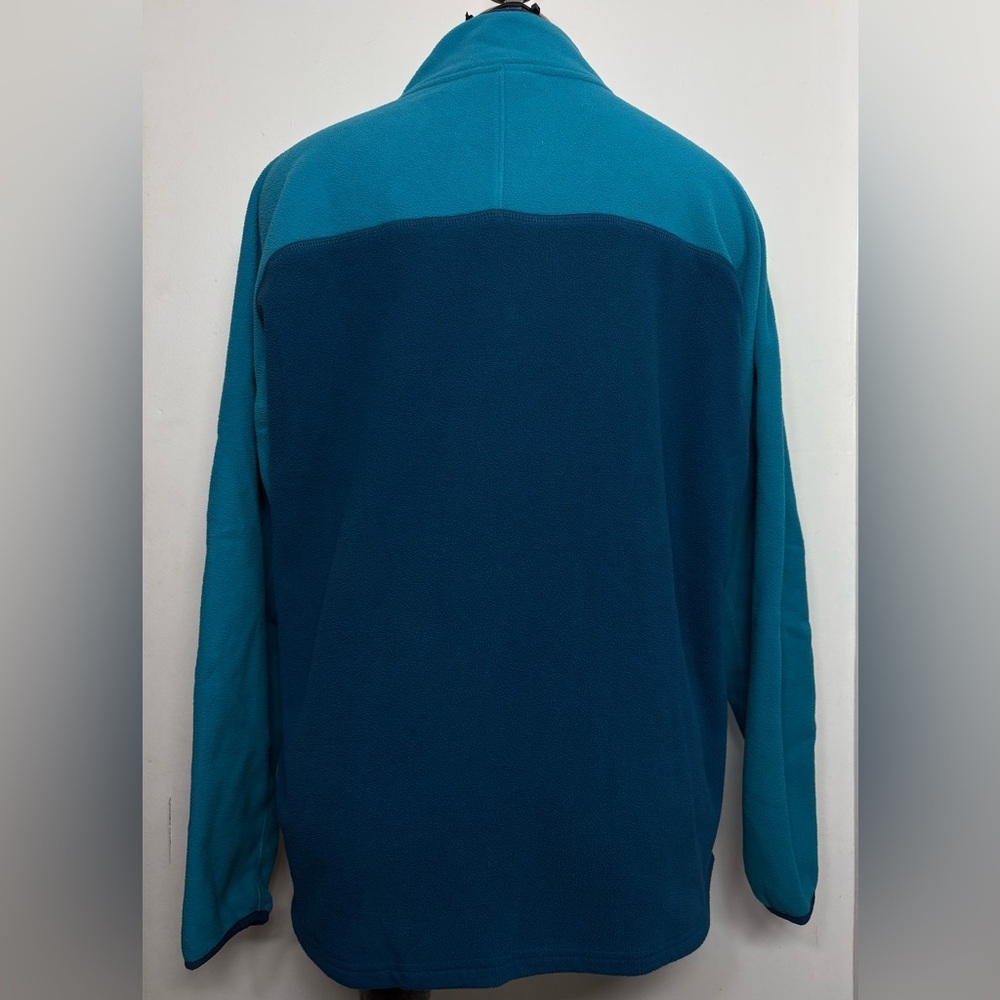 BULA Women’s Fleece Jacket XL Blue & Teal | Full Zip Outdoor Cozy Warm - Picture 4 of 12